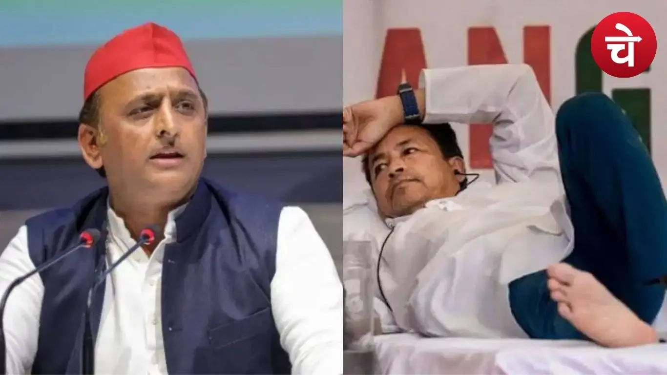 Akhilesh Yadav and Sonam Wangchuk