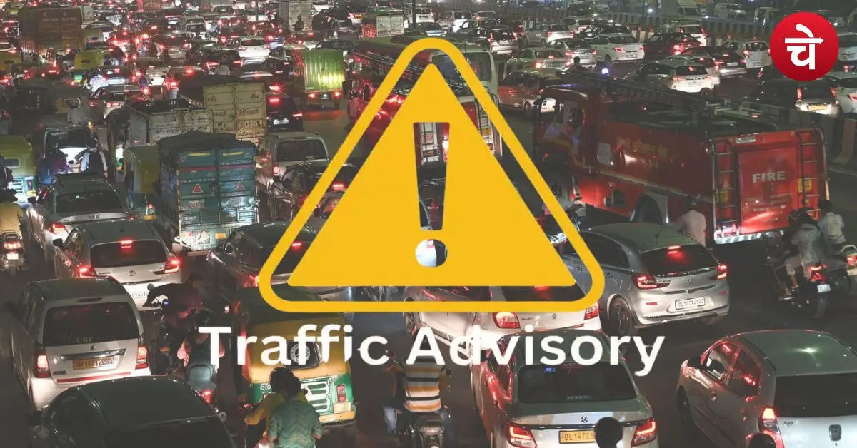 Delhi Traffic Diversion Today