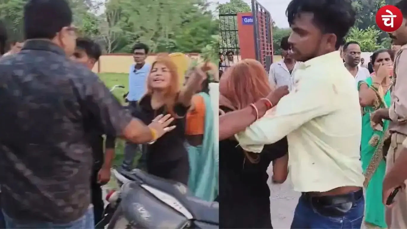 Gorakhpur road rage viral video