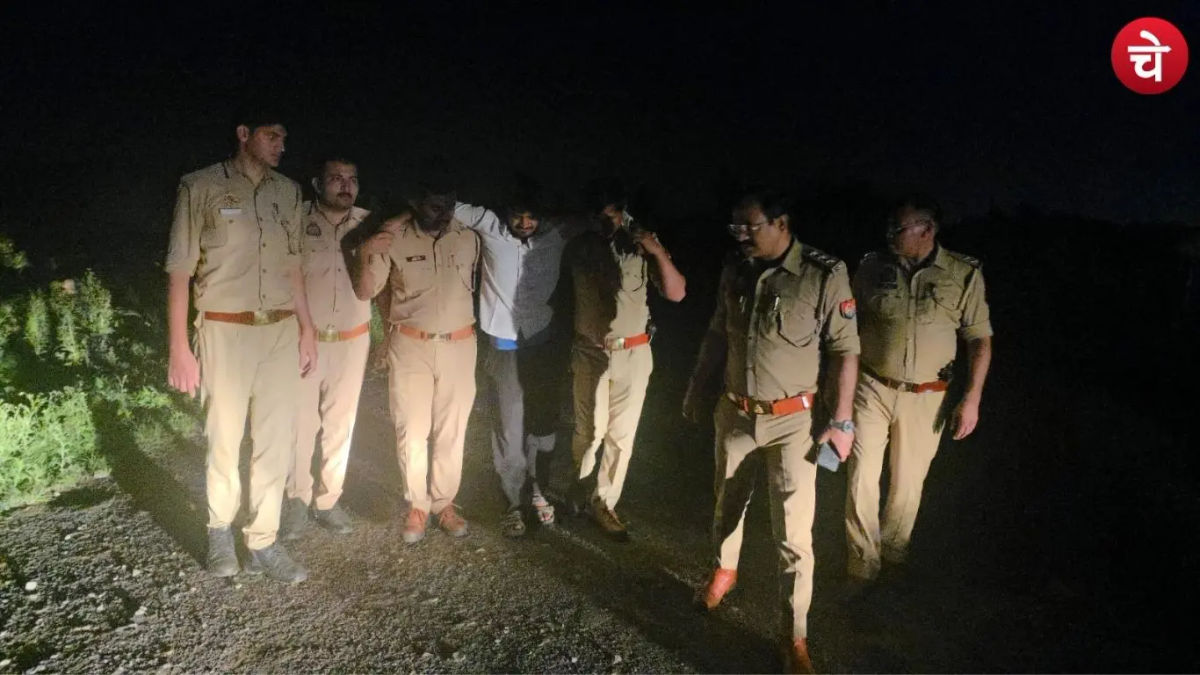 ग्रेटर नोएडा : पुलिस मुठभेड़ में बदमाश घायल, गौकशी का सामान बरामद