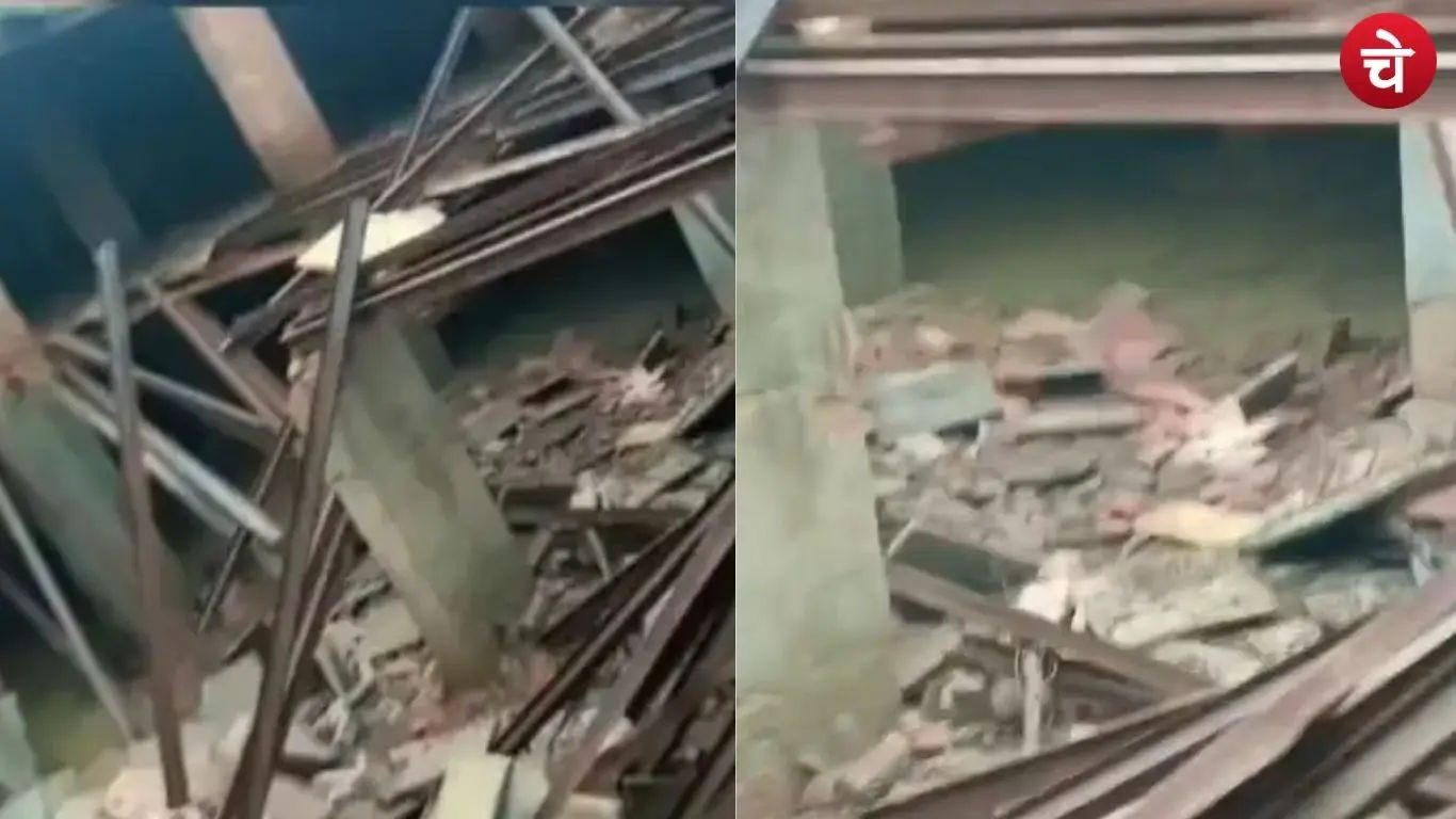 Under Construction house collapses