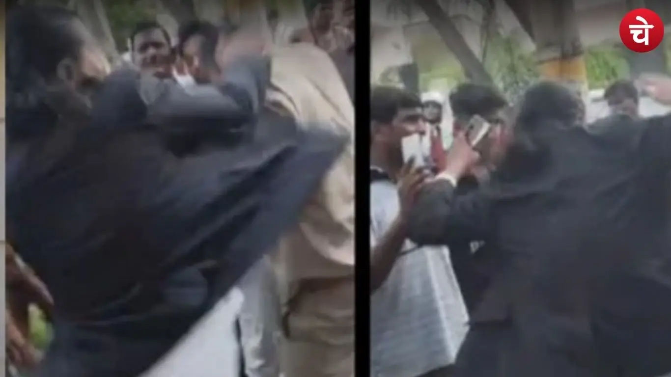 Viral video of the lawyer and the constable