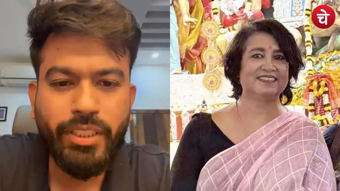 Abhijit Deepak and Taslima Nasreen