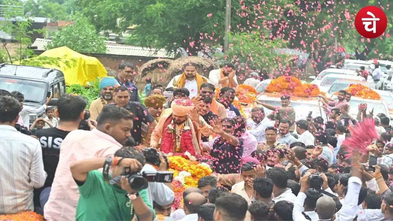 Brij Bhushan show of strength in Gonda