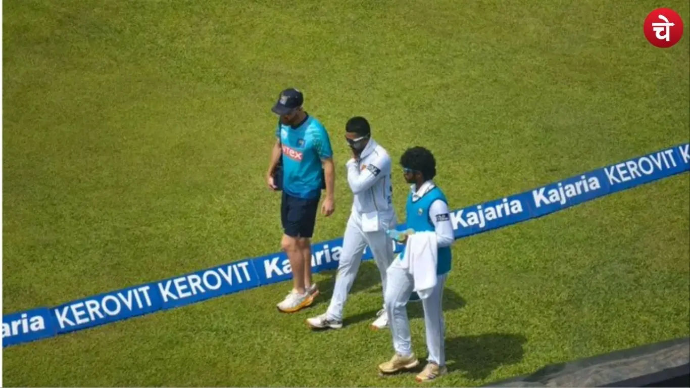 Chandimal injured
