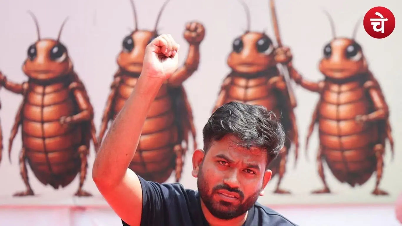File photo of Founder of Cockroach Janata Party Abhijit Dipke