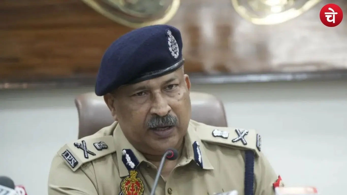 File photo of Uttar Pradesh Director General of Police (DGP) Rajeev Krishna