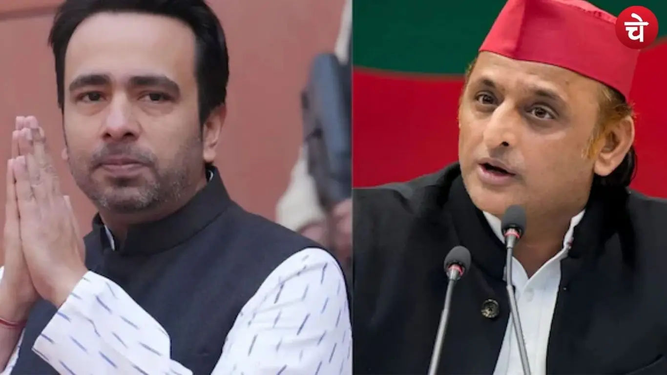 Jayant Chaudhary and Akhilesh Yadav