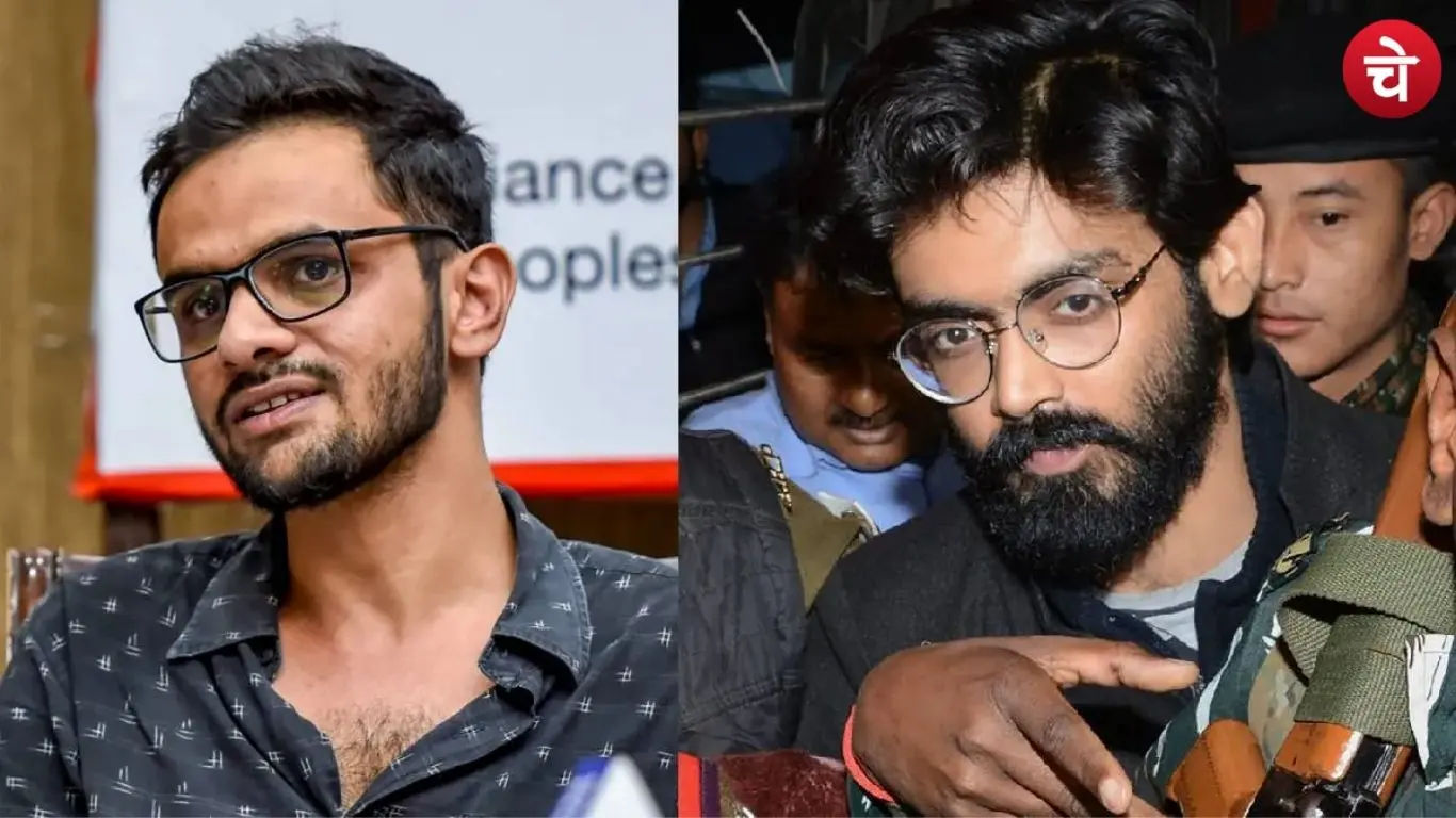 Umar Khalid and Sharjeel Imam
