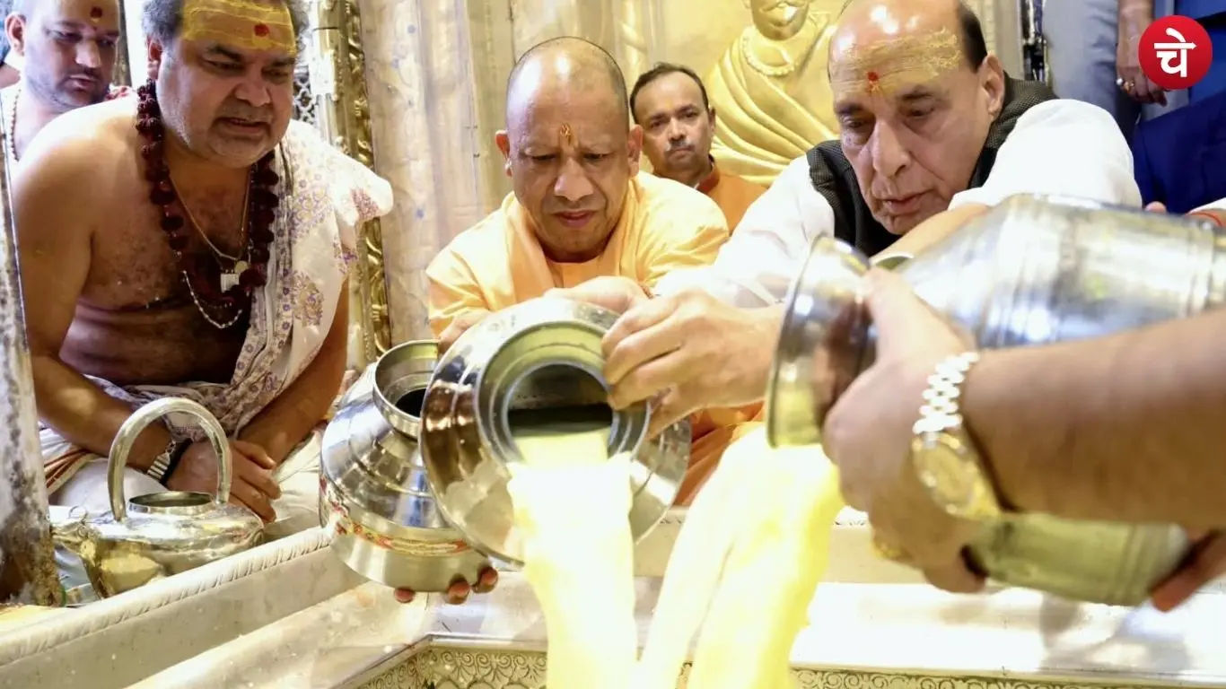 CM Yogi & Rajnath singh