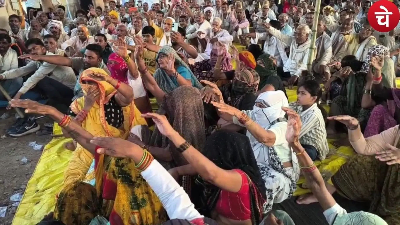Farmers protest mathura