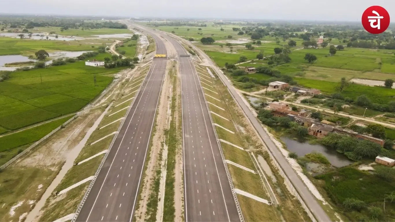 File photo of the Ganga Expressway