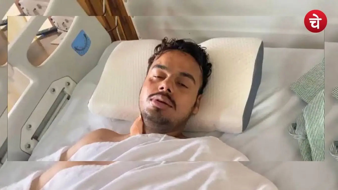 Himanshu Rai, injured in a severe road accident at Greater Noida's Murti Chowk, admitted to the hospital