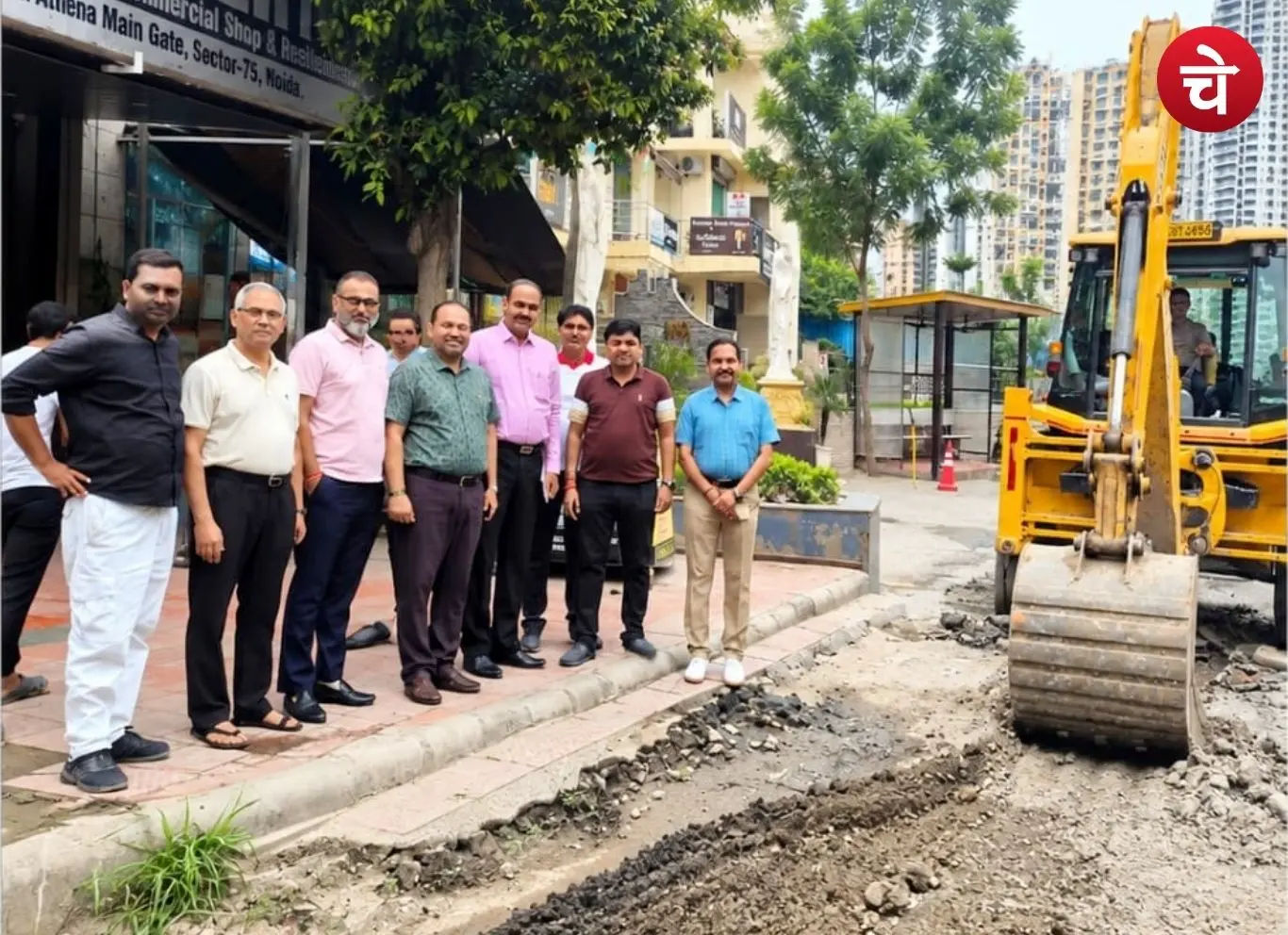 Noida Road Construction