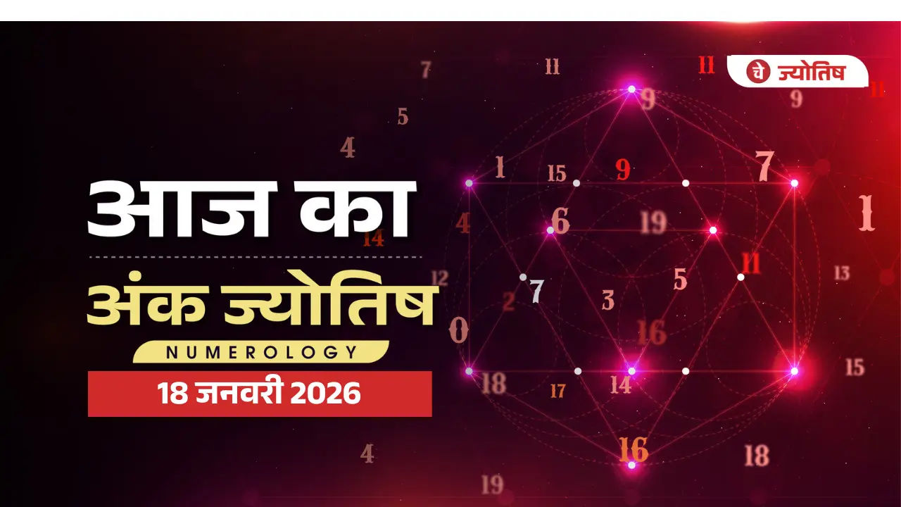 Aaj Ka Numorology 18 जनवरी 2026