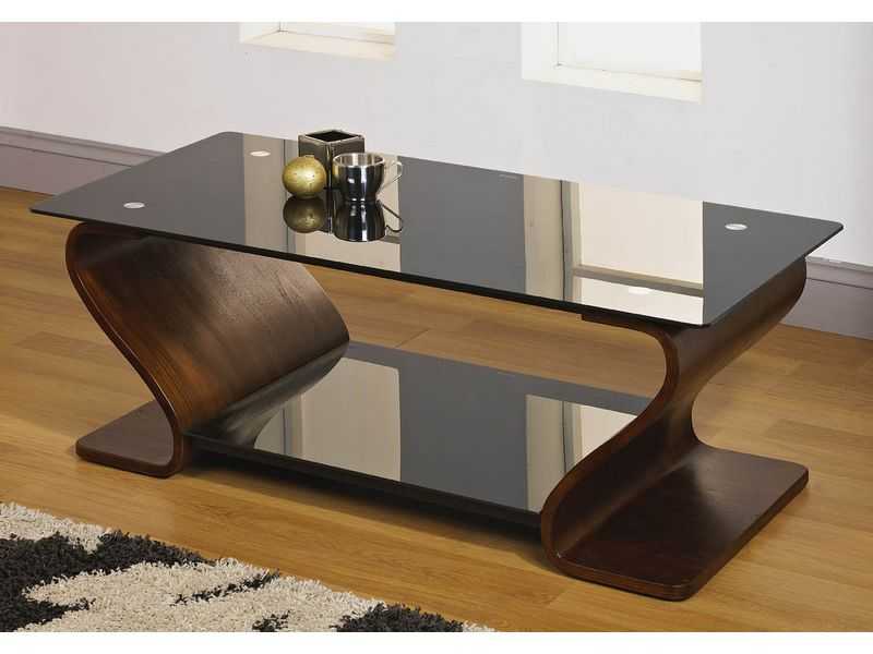 2023 Best of Contemporary Furniture Brown Glass Coffee Table