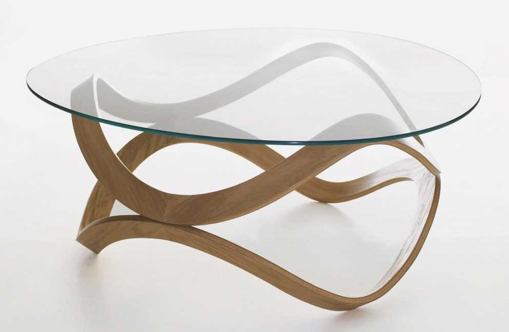 Featured Image of Contemporary Oval Glass Coffee Table