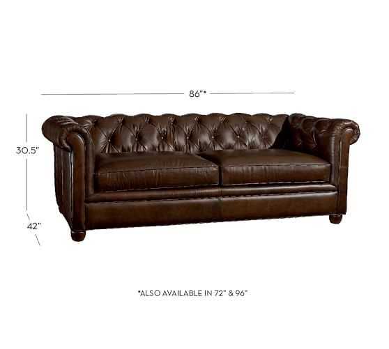 Featured Image of Tufted Leather Chesterfield Sofas