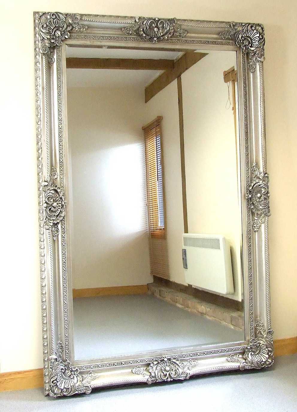Furniture: Luxury Leaner Mirror For Home Accessories Ideas — Mtyp With Regard To Huge Full Length Mirrors (Photo 6 of 25)