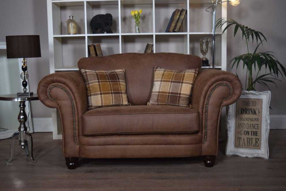 Displaying Gallery of Set Abbey Downton 3 Seater Sofa & Large Cuddle
