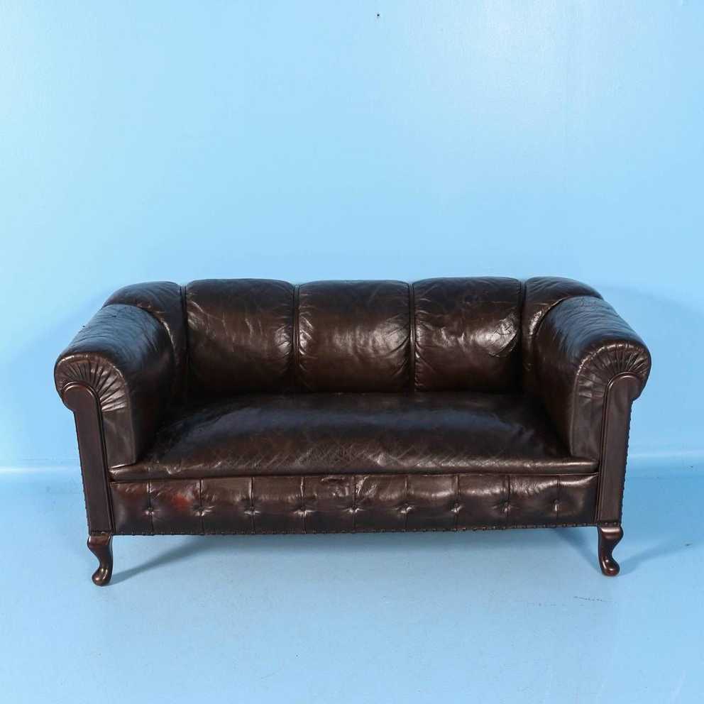 Small Vintage Chesterfield Sofa, England, Circa 1920 – 1940 At 1stdibs Pertaining To Small Chesterfield Sofas (Photo 23 of 30)