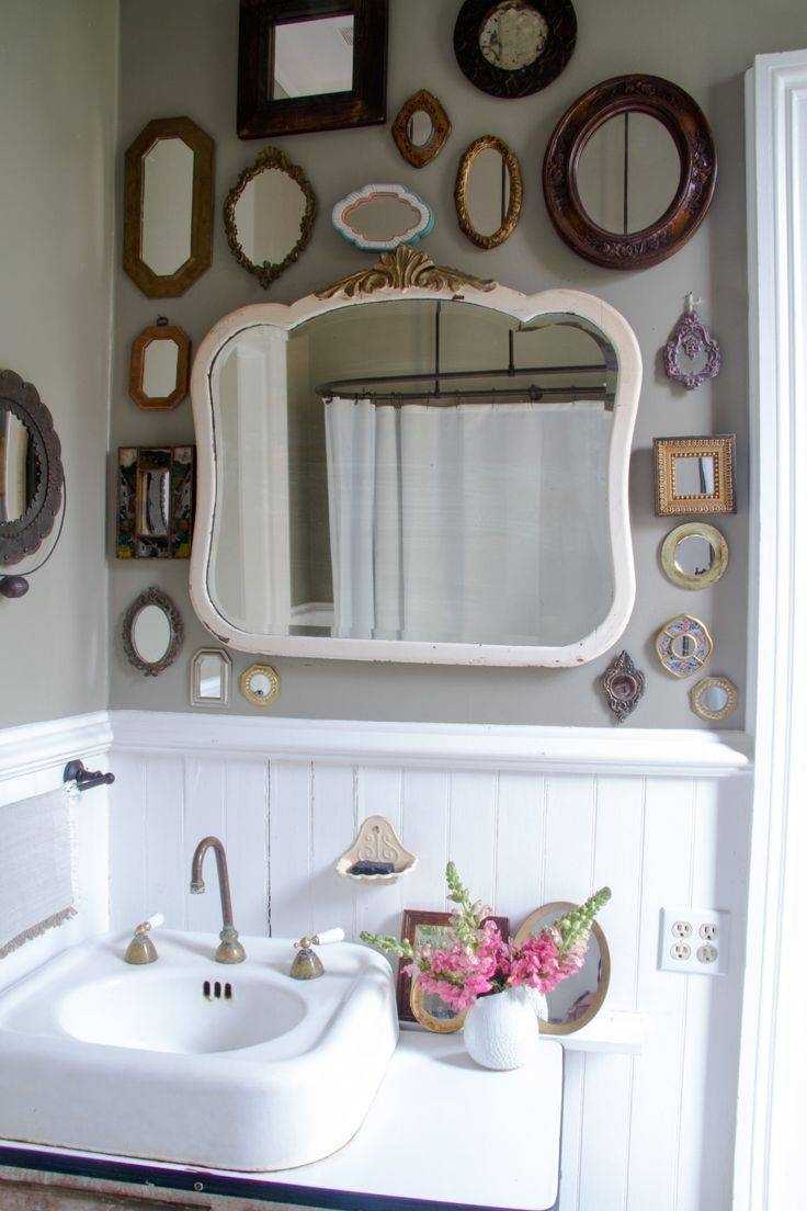 15 Ideas of Small Antique Wall Mirrors