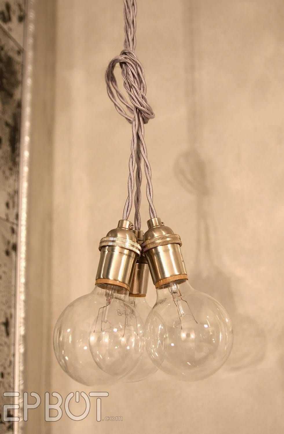 Epbot: Wire Your Own Pendant Lighting – Cheap, Easy, & Fun! Inside Homemade Pendant Lights (Photo 9 of 15)
