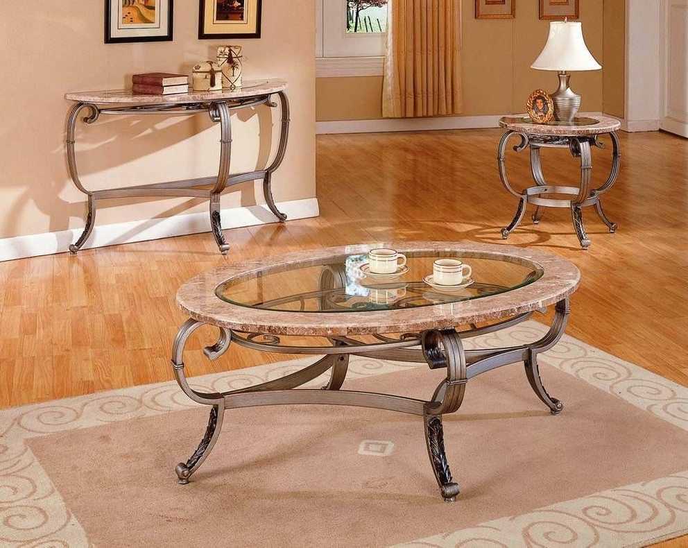 Featured Image of Marble And Glass Coffee Table