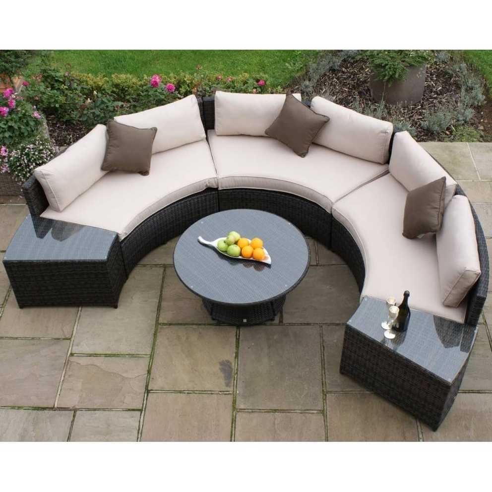 Displaying Photos of Half Moon Sofas (View 4 of 15 Photos)