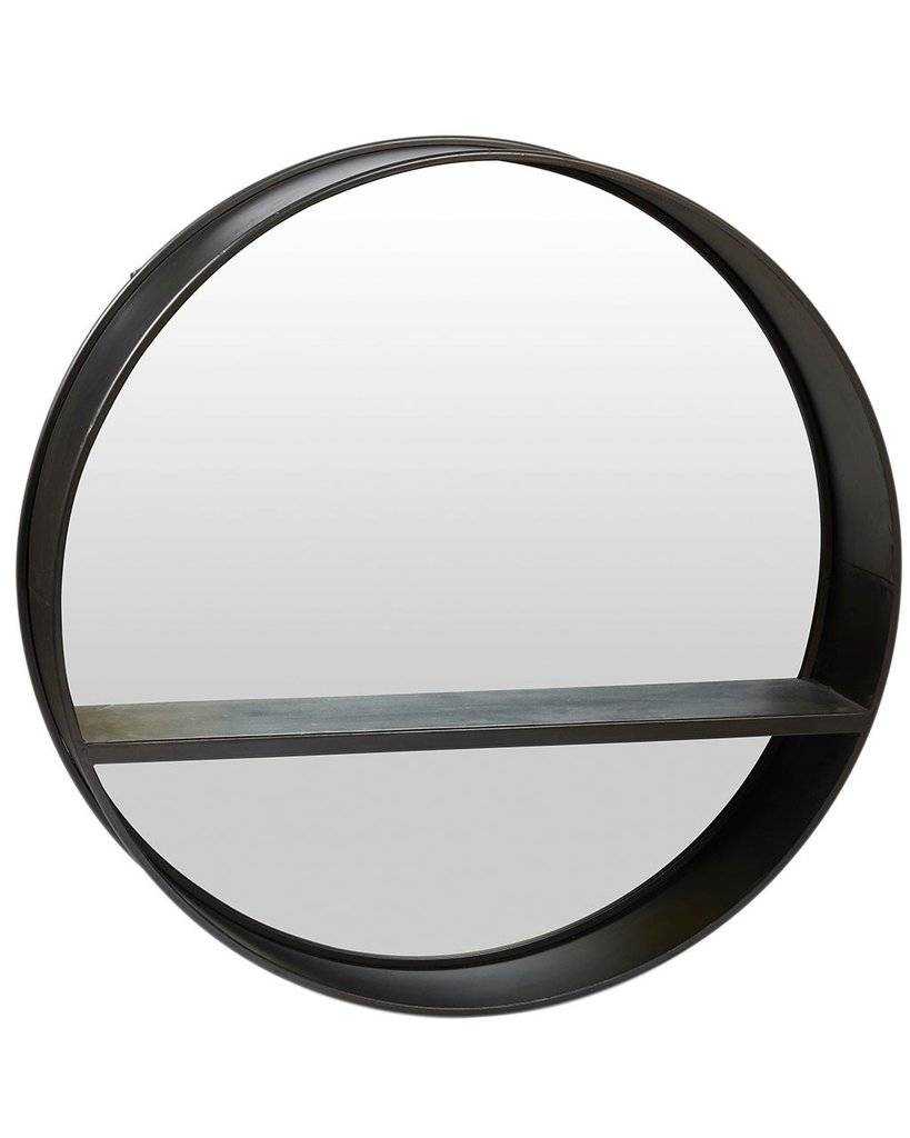 Photo Gallery of Large Round Black Mirrors (Showing 10 of 15 Photos)