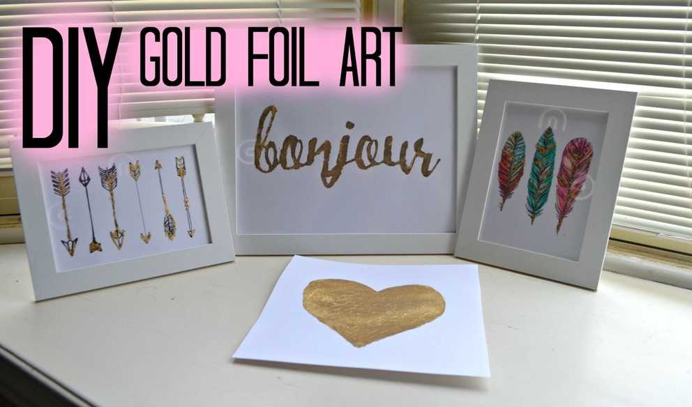 Showing Photos of Gold Foil Wall Art (View 1 of 20 Photos)