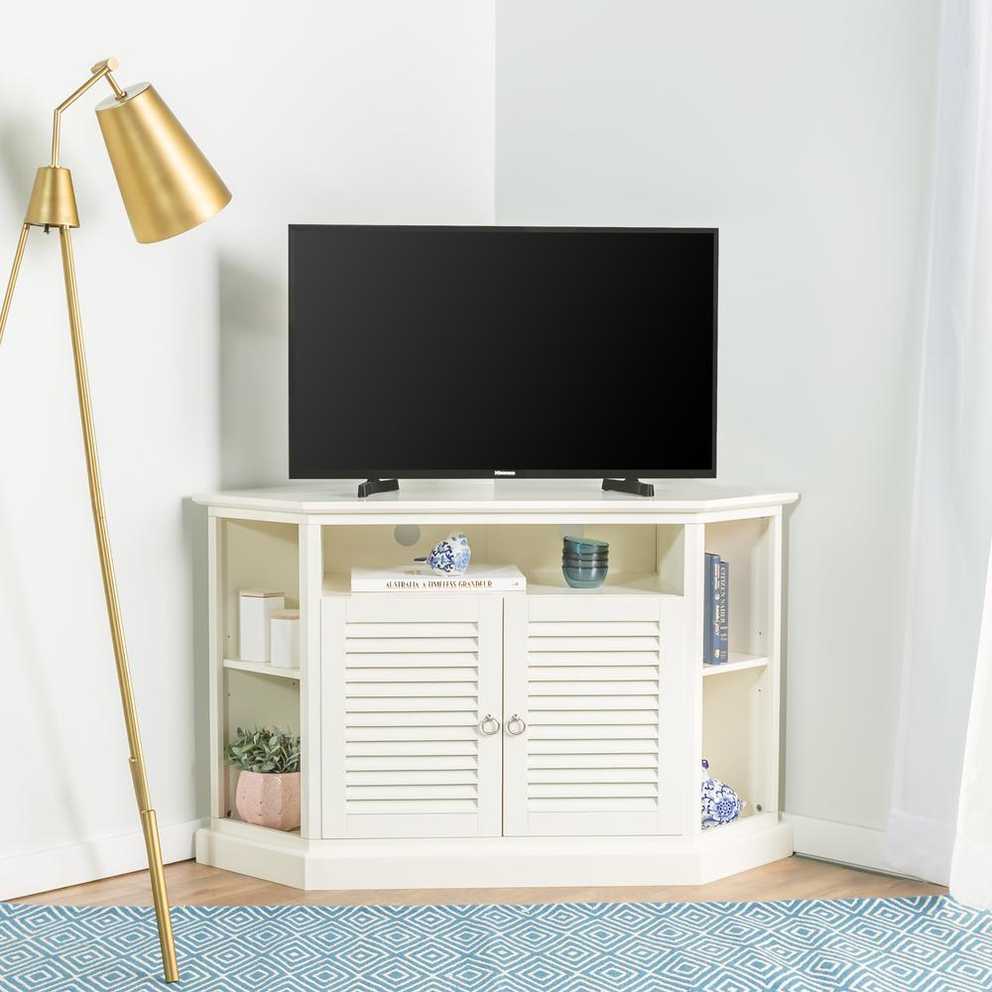 Gallery of White Wood Tv Stands (View 7 of 15 Photos)