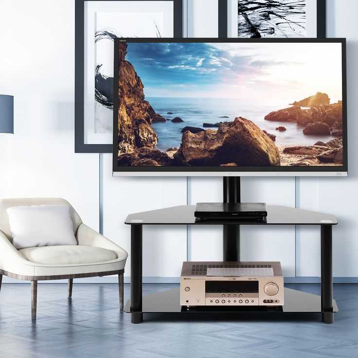 2023 Best of Glass Corner Tv Stands for Flat Screen Tvs