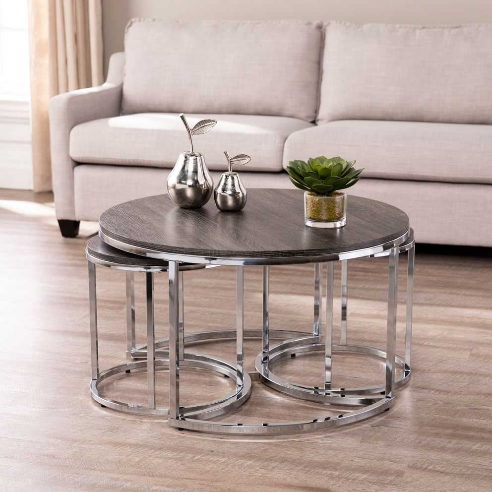 Photos of 2-Piece Round Coffee Tables Set (Showing 9 of 15 Photos)