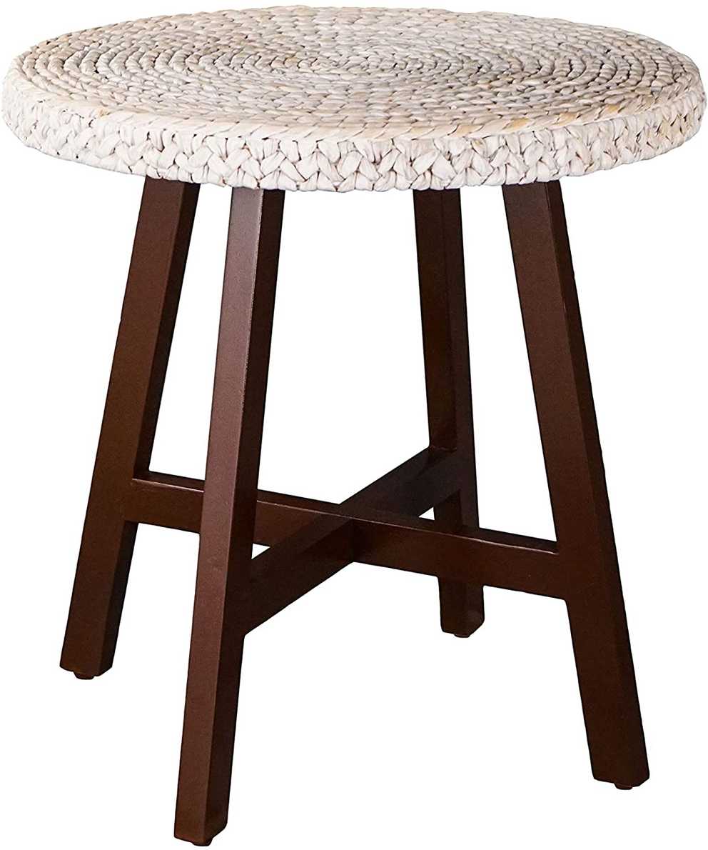 SEAGRASS SIDE TABLE | WHITE main image 1