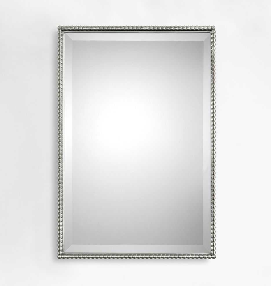 15 Ideas of Brushed Nickel Rectangular Wall Mirrors