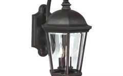 Lithonia Lighting Wall-mount Outdoor Bronze Led Floodlight with Photocell