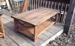 Rustic End Tables and Coffee Tables Most