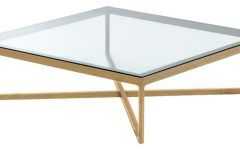9 The Best Clear Glass Modern Square Coffee Tables