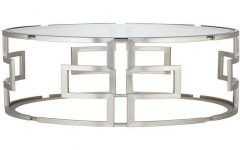 10 Photos Silver and Glass Coffee Table