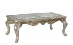 Antique Glass Top Coffee Tables