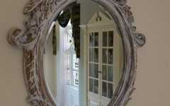 Antique Cream Wall Mirrors
