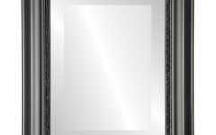 Matte Black Rectangular Wall Mirrors
