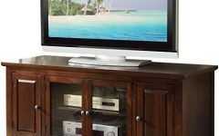 Wood and Glass Tv Stands for Flat Screens