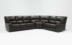 Clyde Grey Leather 3 Piece Power Reclining Sectionals with Pwr Hdrst & Usb