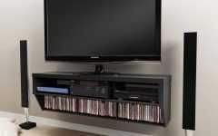 Floating Tv Shelf Wall Mounted Storage Shelf Modern Tv Stands