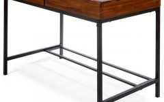 Rustic Acacia Wooden 2-drawer Executive Desks
