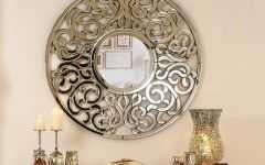 Ornate Round Mirrors