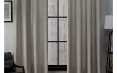 Sugar Creek Grommet Top Loha Linen Window Curtain Panel Pairs