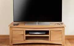 Oak Widescreen Tv Unit